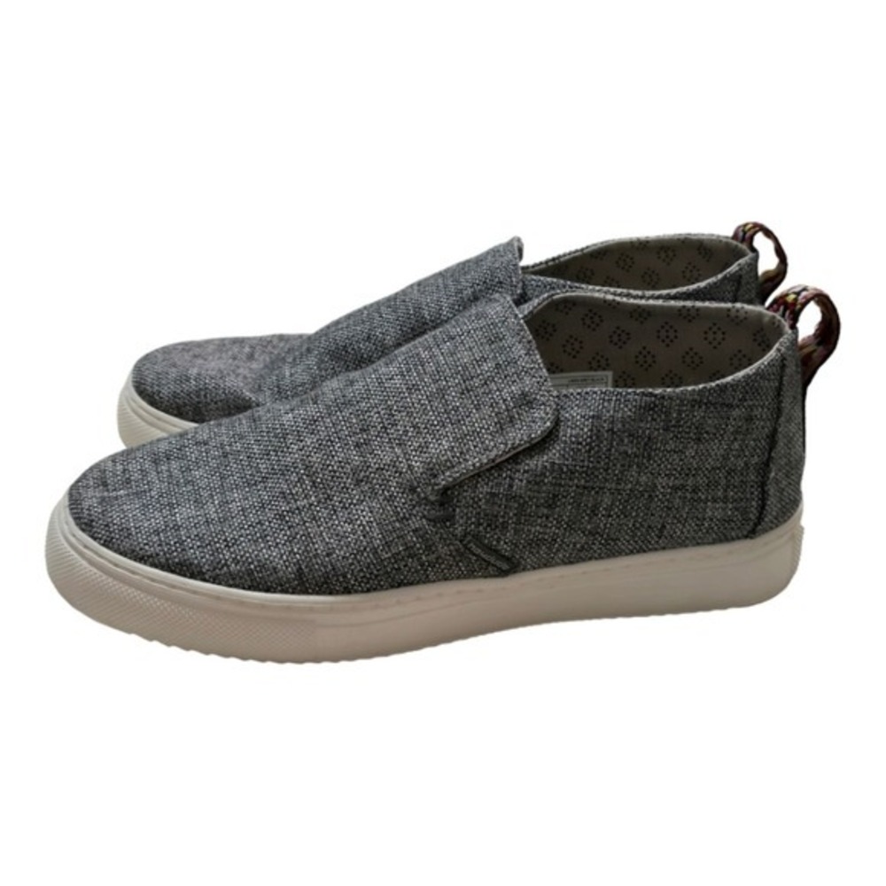 Gray TOMS Slip On Sneakers Women's Casual Shoes‎ Comfort Loafers